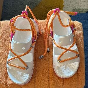 Crocs Hiker Xscape Festival platform sandals